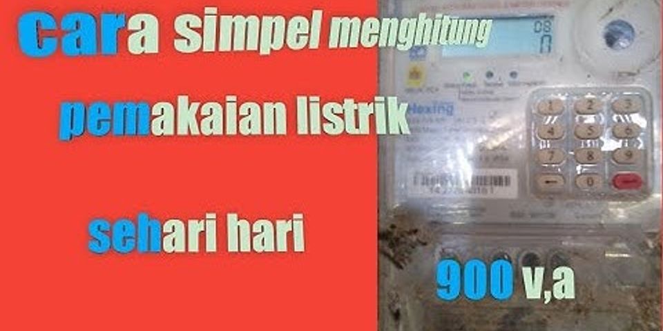 Cara Menghitung Biaya Listrik Ala Rumahan Tagihanlistrik 2020 Hot Sex Picture 6921