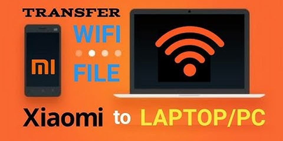 Cara transfer data dari hp Xiaomi ke laptop Lewat Wifi
