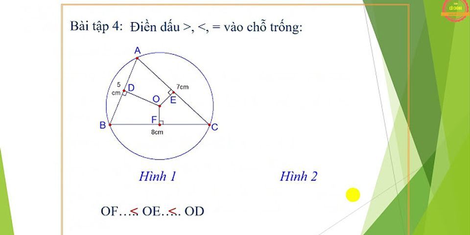 Cho đường tròn (O 5 cm một dây AB bằng 4 cm khoảng cách từ tâm O đến dây AB là)