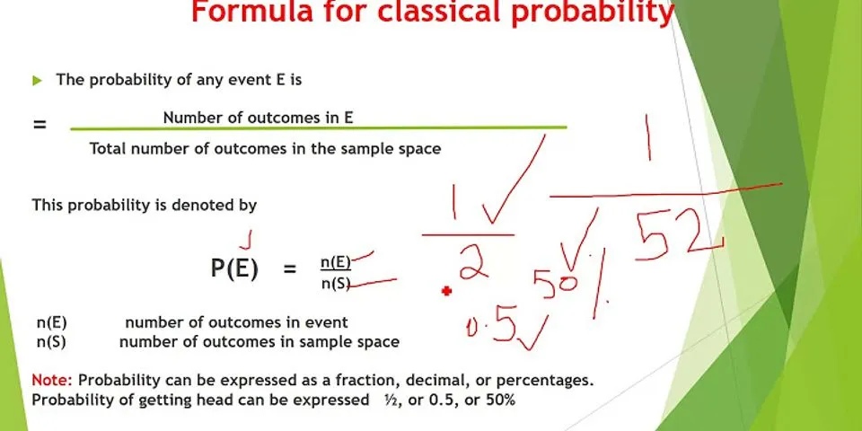 Classical probability là gì