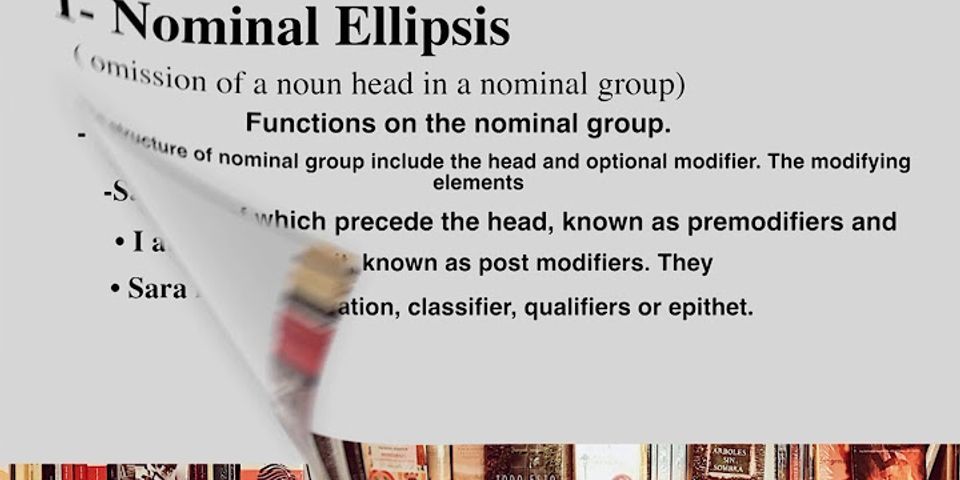 Clausal Ellipsis là gì