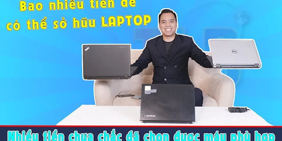 Cpu laptop bao nhiều tiền
