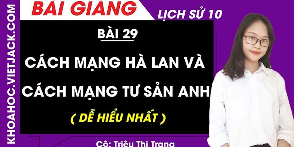 Điểm khác nhau có Ban giữa cách mạng tư sản Anh với cách mạng Hà Lan là