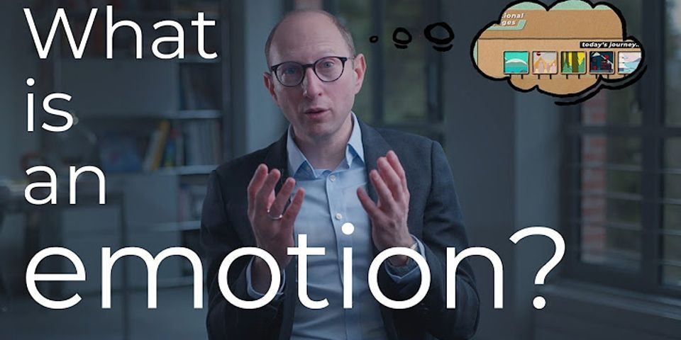Emotion nghĩa là gì