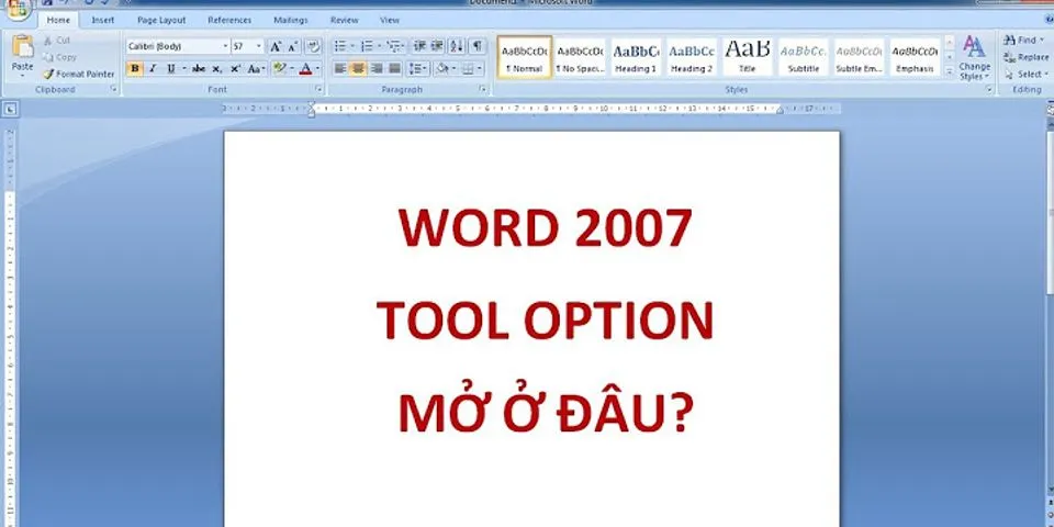 File trong Word 2007 nằm ở đâu