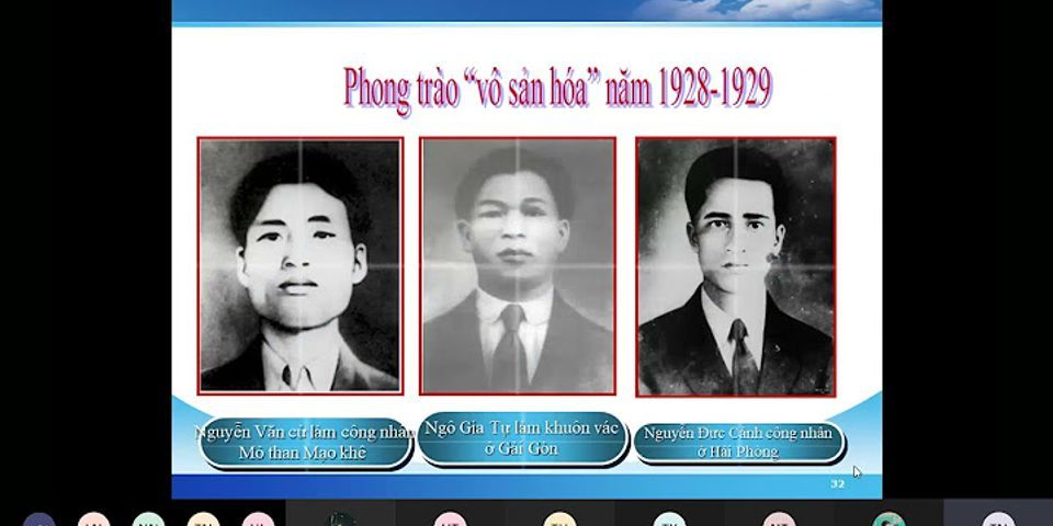 Hội Việt Nam cách mạng Thanh niên thực hiện chủ trương vô sản hoá vào khoảng thời gian nào