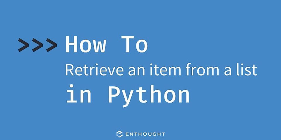 How Do I Extract Specific Data From A List In Python 