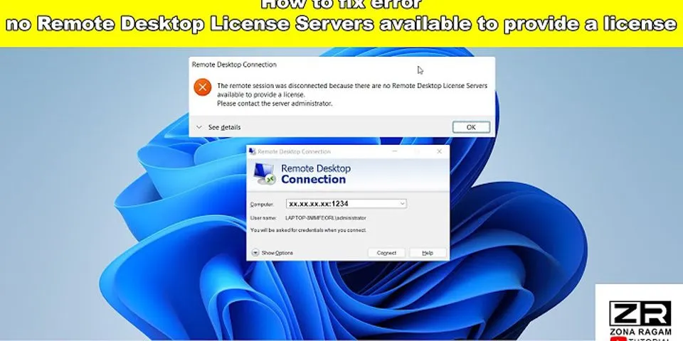 How do I fix No Remote Desktop license servers available to provide a license?