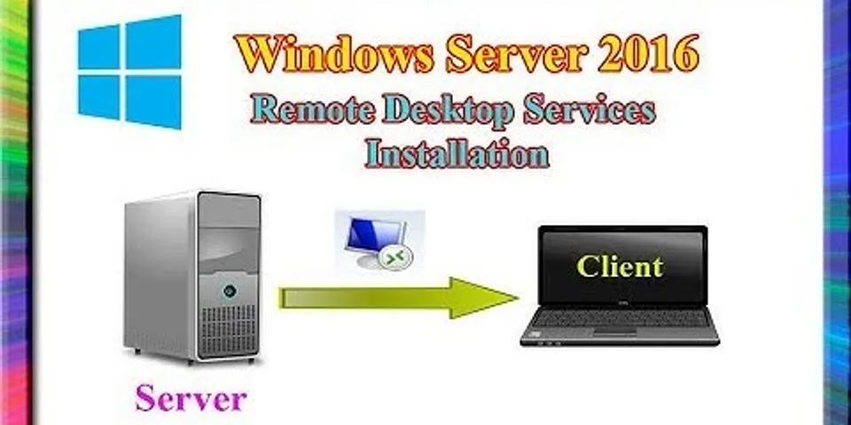 How do I install Remote Desktop Services Manager in Windows 2016?