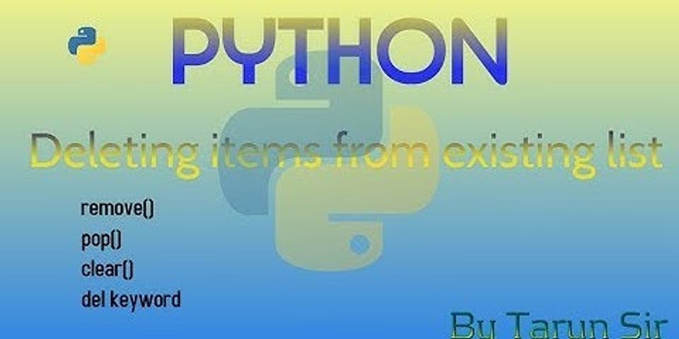 how-do-i-remove-a-specific-value-from-a-list-in-python