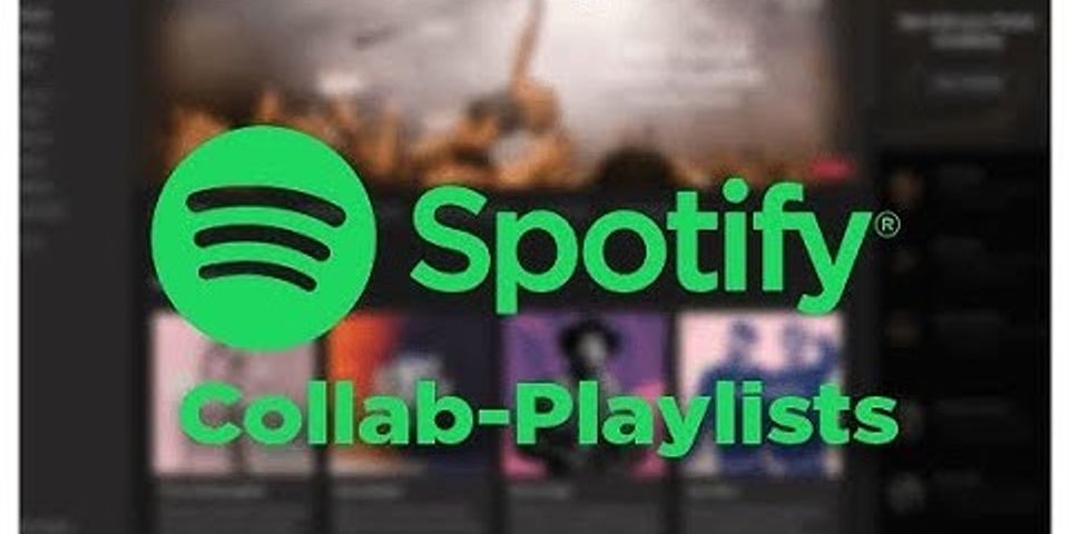 How do you add to a collaborative playlist on Spotify?