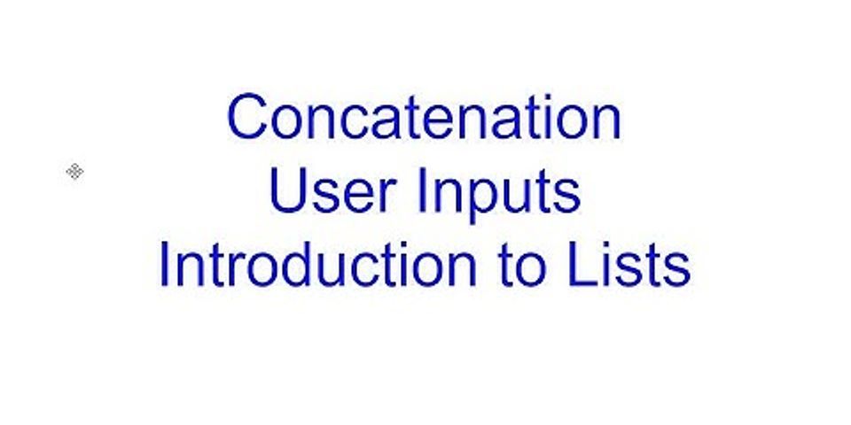 how-do-you-concatenate-a-list-of-elements-in-python