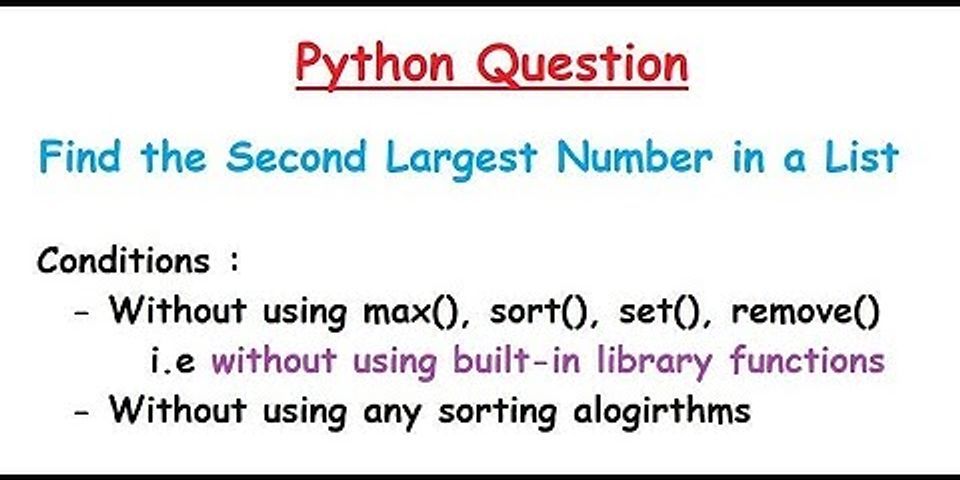 How Do You Sort The Highest Number In A List Python 