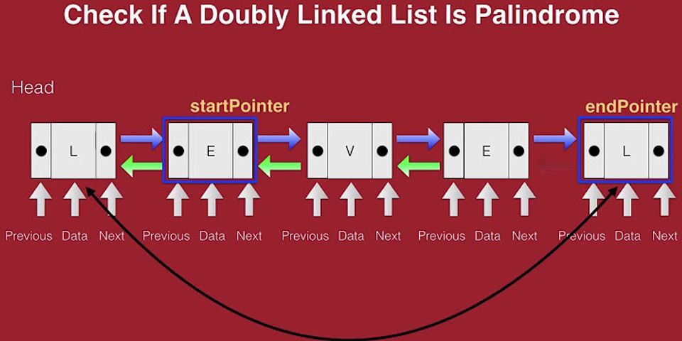 how-doubly-linked-list-can-be-used-to-find-palindromes-in-c