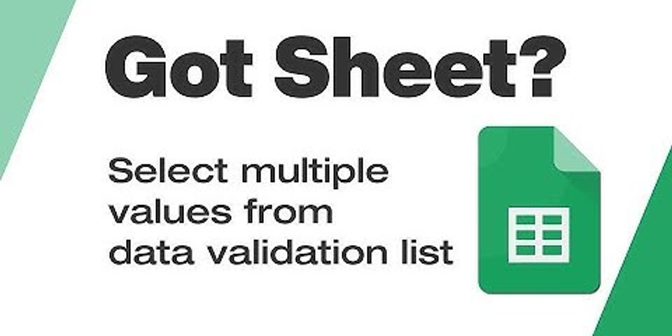 How To Make A Drop Down List In Google Sheets With Multiple Selections