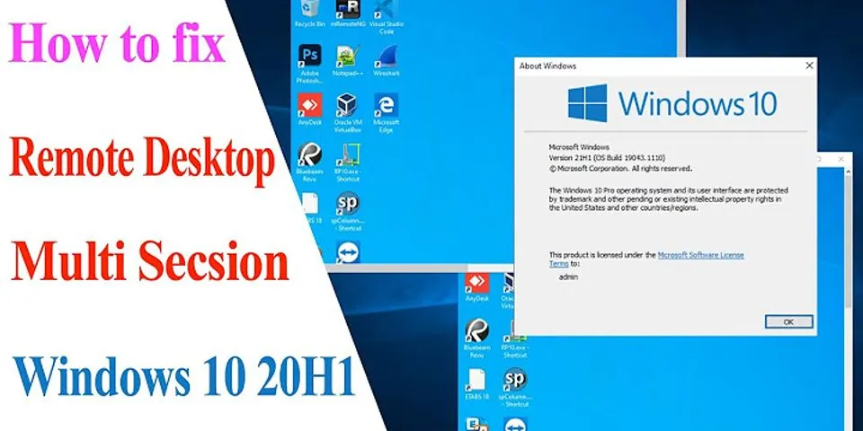 How to enable Multi session Remote Desktop Windows 10