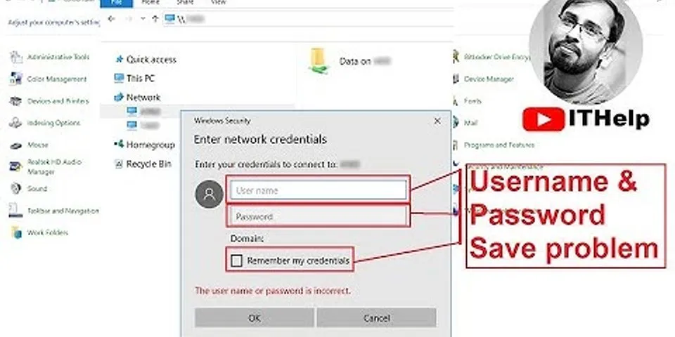 How To Fix Username Or Password Incorrect In Remote Desktop Connection 6887