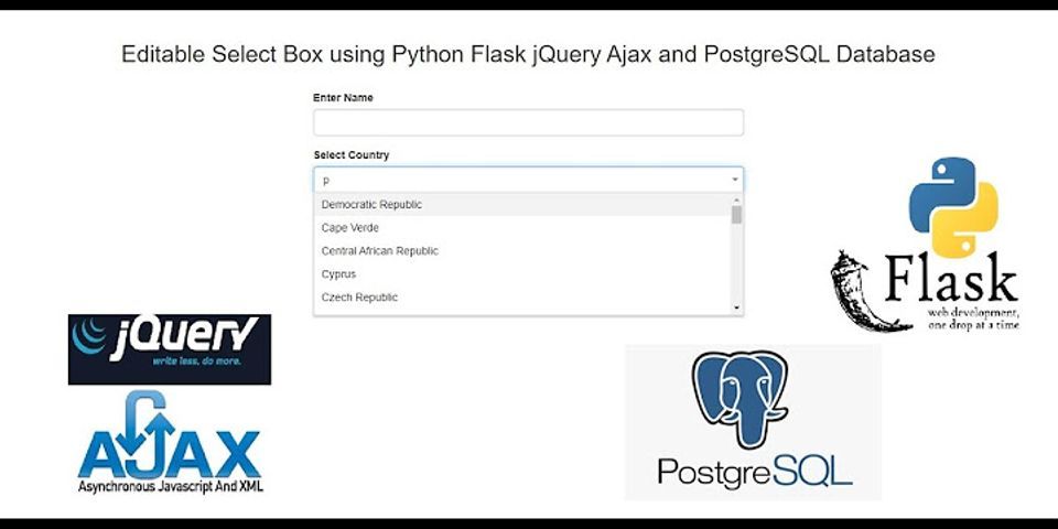 How to get selected value from dropdown list in python flask