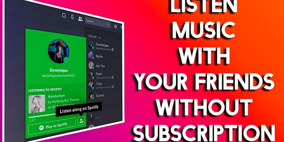 How to listen to music with friends on Spotify without Premium