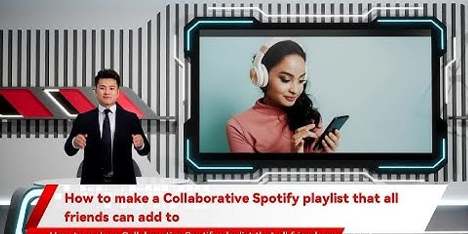 How to make a collaborative playlist on Spotify chromebook