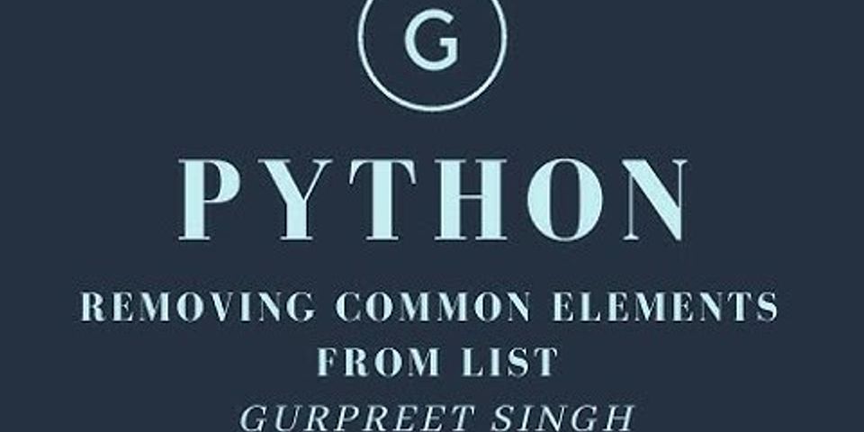 Get Common Elements From Multiple Lists Python