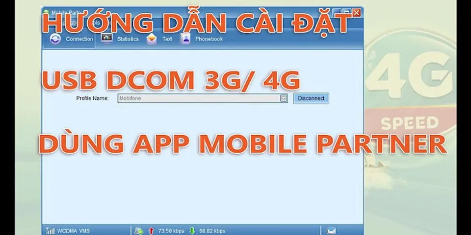 Hướng dẫn sử dụng Dcom 4G Huawei E3531