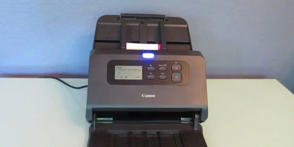 Hướng dẫn sử dụng máy scan canon dr-m260