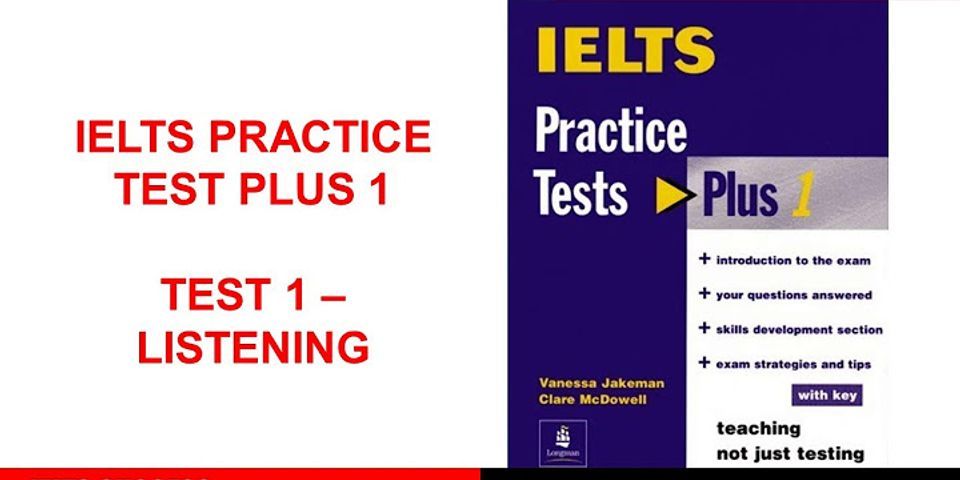 IELTS practice test 1 Listening answers