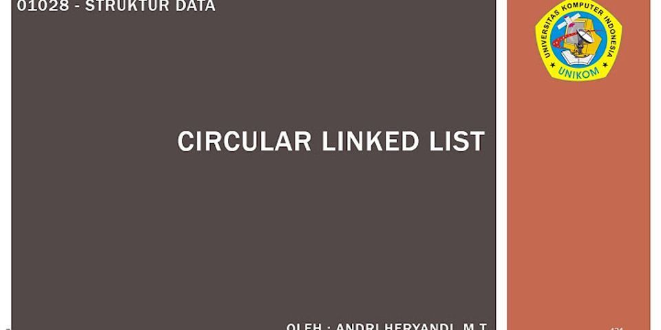 Illustrate the difference between linear linked list and circular linked list