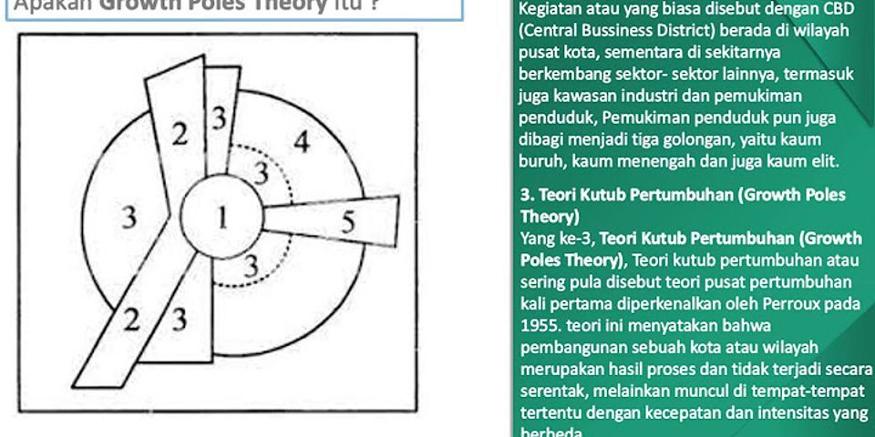 Kelebihan Dan Kekurangan Teori Kutub Pertumbuhan