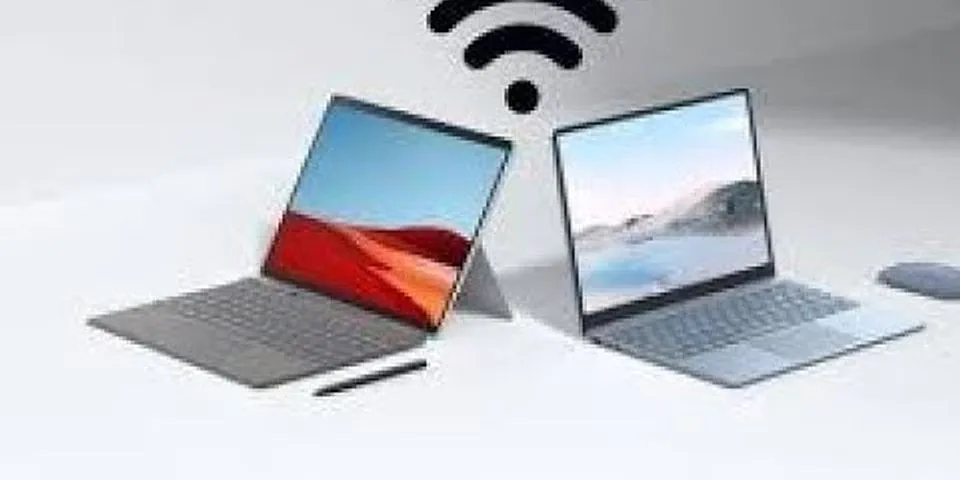 Kết nối 2 laptop qua wifi