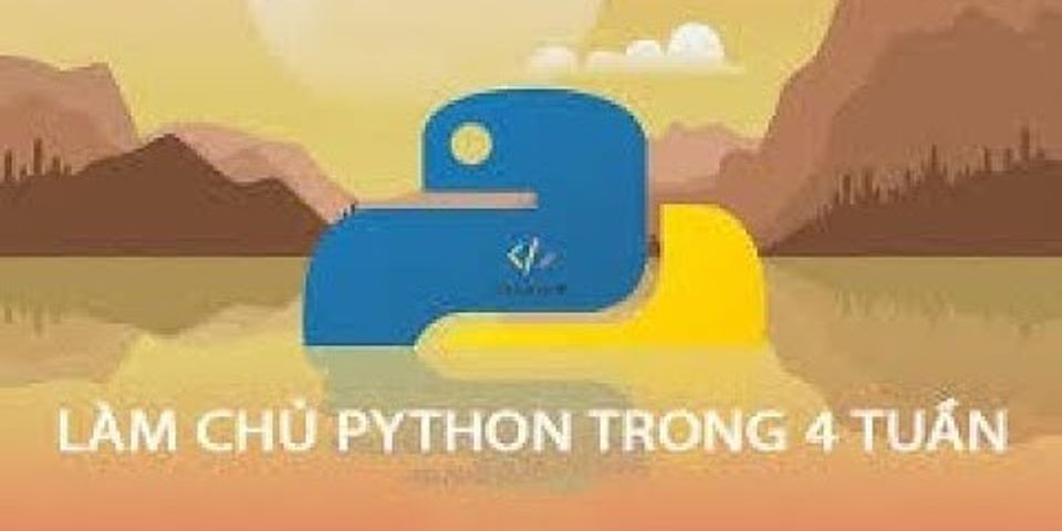 Khai báo list trong Python