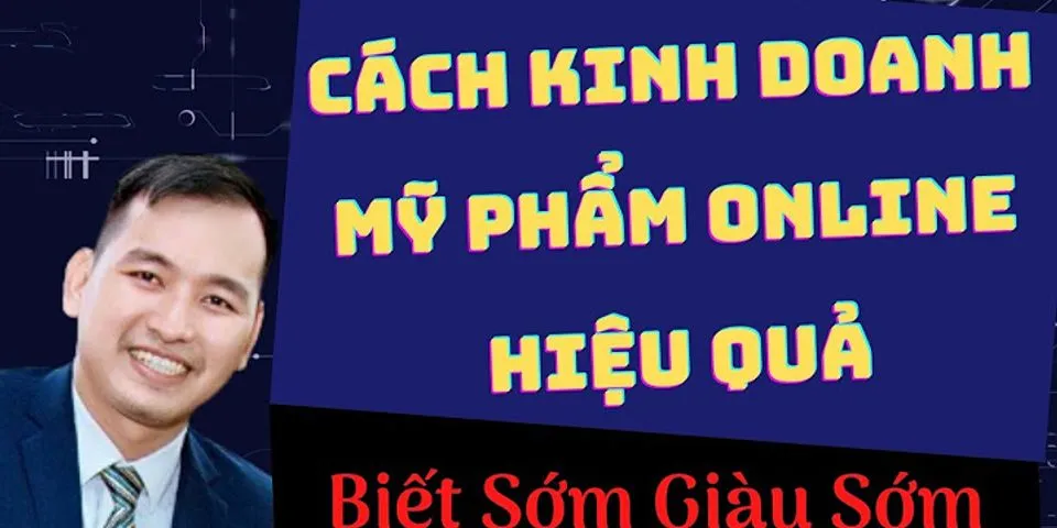 Kinh nghiệm bán mỹ phẩm