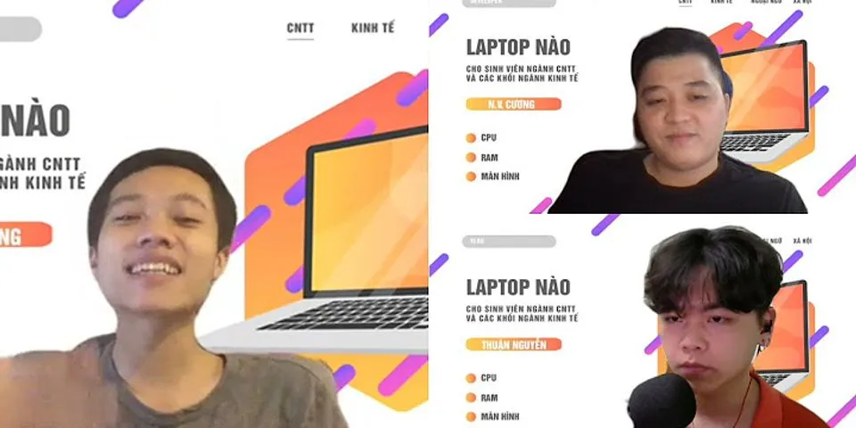 Laptop cho sinh viên công nghệ thông tin giá rẻ