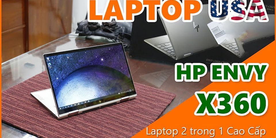 Laptop HP cảm ứng gập 360 độ