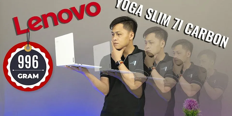 Laptop Lenovo Yoga Slim 7 Carbon 13ITL5 i5 1135G7/16GB/512GB/Win10 (82EV0016VN)