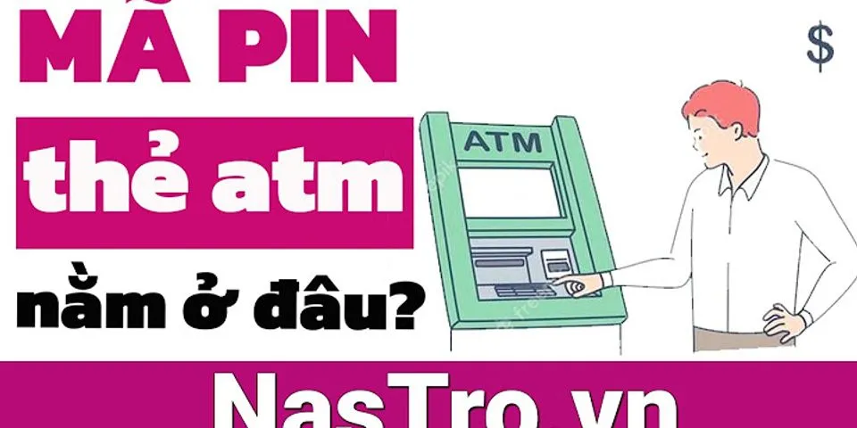 Mã PIN the ATM Techcombank ở đâu