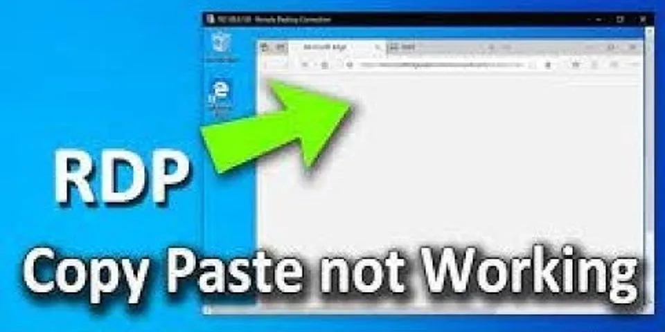 microsoft remote desktop copy paste not working mac