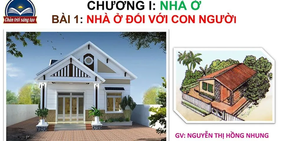 Nhà ở chung cư có kiểu kiến trúc như thế nào Công nghệ 6