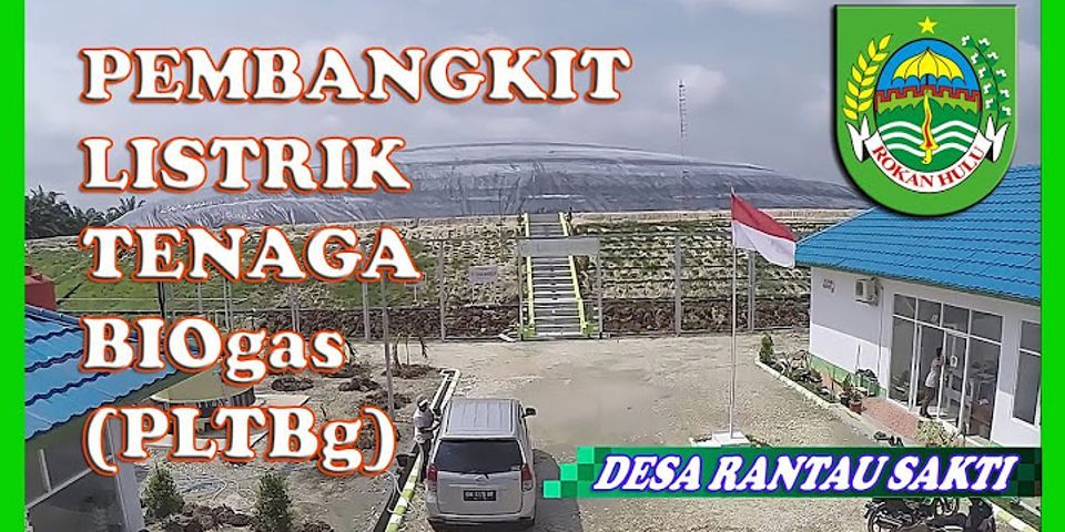 Pembangkit Listrik Tenaga Biogas Kelapa Sawit