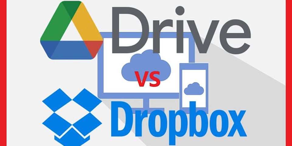 Perbandingan dropbox dan google drive