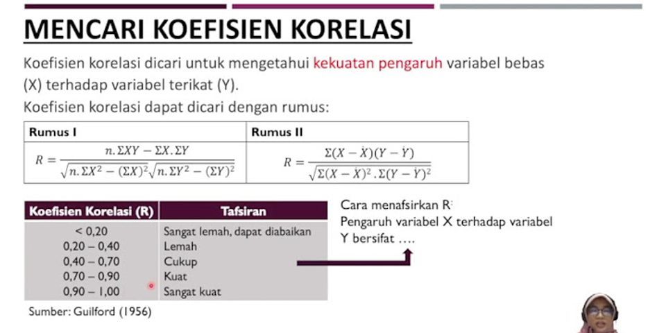 Perbedaan Korelasi Regresi Dan Koefisien Determinasi