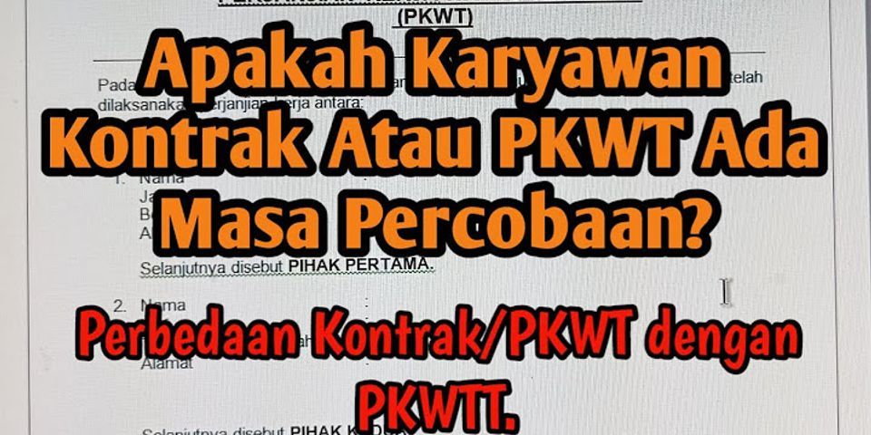 Perbedaan Perpanjangan Dan Pembaharuan Pkwt