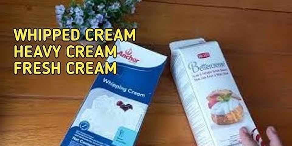 Perbedaan Antara Heavy Cream Dan Whipping Cream Perbedaan Antara Hot Sex Picture