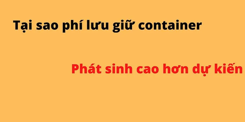 Phí lưu bãi Tiếng Anh là gì