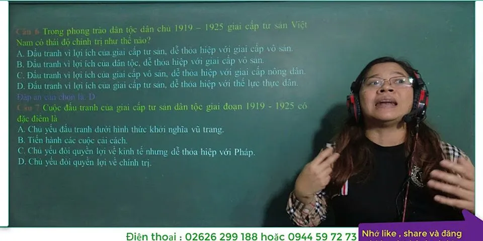 Phong trào cách mạng Việt Nam sau Chiến tranh thế giới thứ nhất 1919 1926