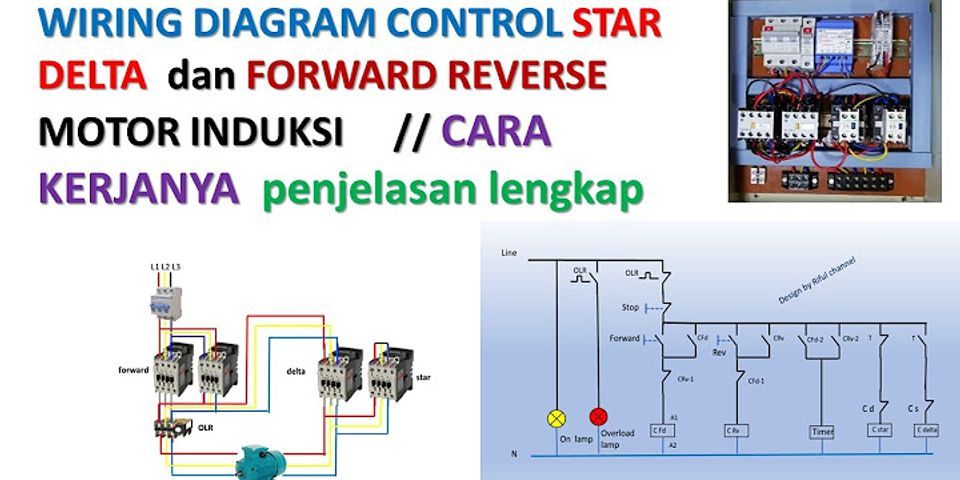 2 Jenis Rangkaian Forward Reverse Motor Listrik Cara 