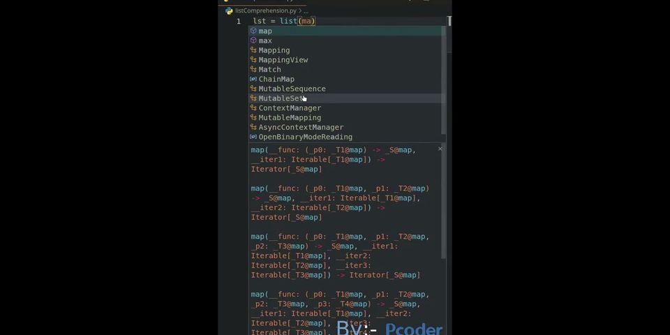 Printing Square Of A Numbers In Python Using List Comprehension