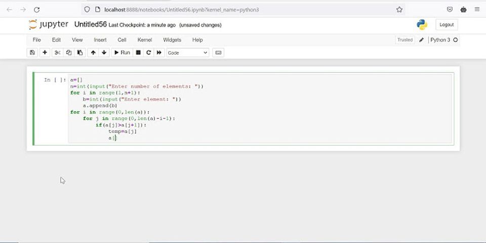 Python Program To Find The Second Largest Number In A List Using Bubble Sort