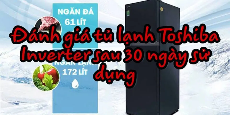 Refrigerator nghĩa là gì trong tủ lạnh Toshiba